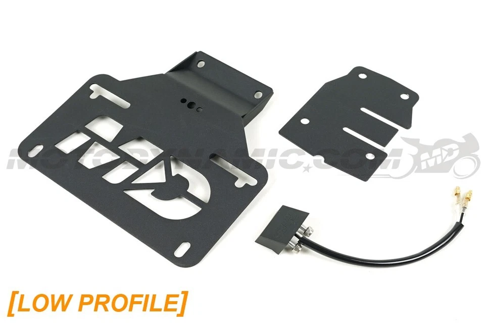 Kit eliminador de guardabarros bajo perfil escondido para Kawasaki Z900 ZH2 2020-2024 Foto 2 de 4