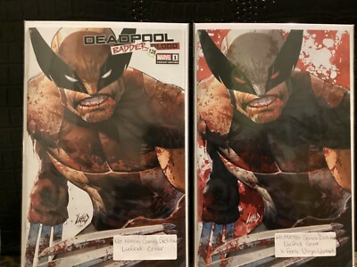 Deadpool Badder Blood#1 No Mass Comics Exclusive Variant Liefeld covers 