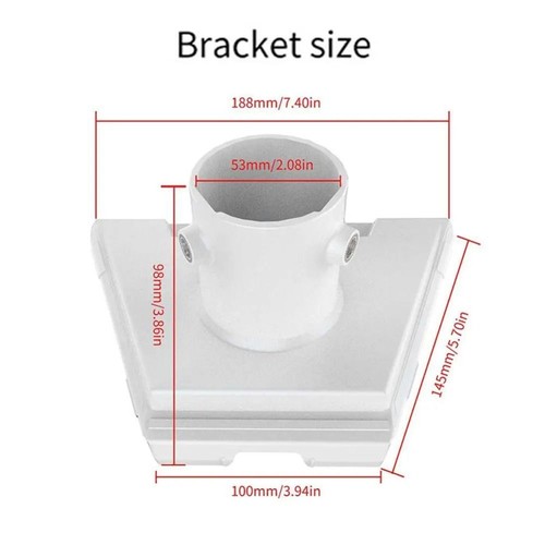 High-impact Starlink Roof Mount Universal Satellite TV Dish Mounts - Afbeelding 2 van 6