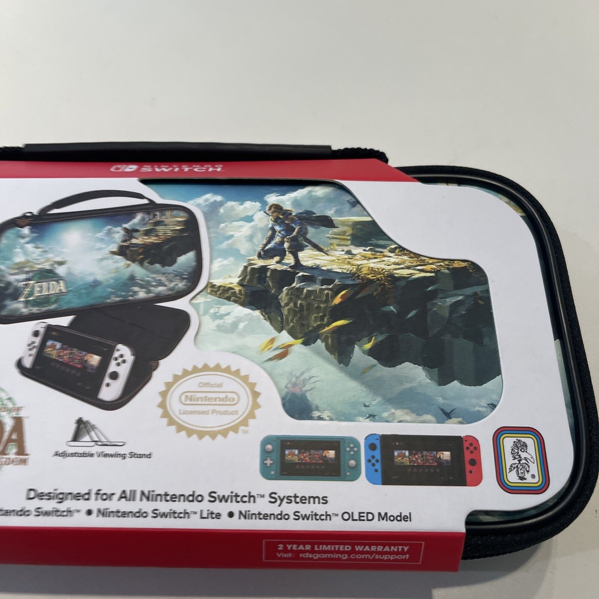 Nintendo Switch Game Travel Case Legend of Zelda Tears of the