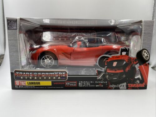 Takara Tomy Transformers Binaltech Lambor feat Dodge Viper SRT-10 BT02 MIB - Picture 3 of 6