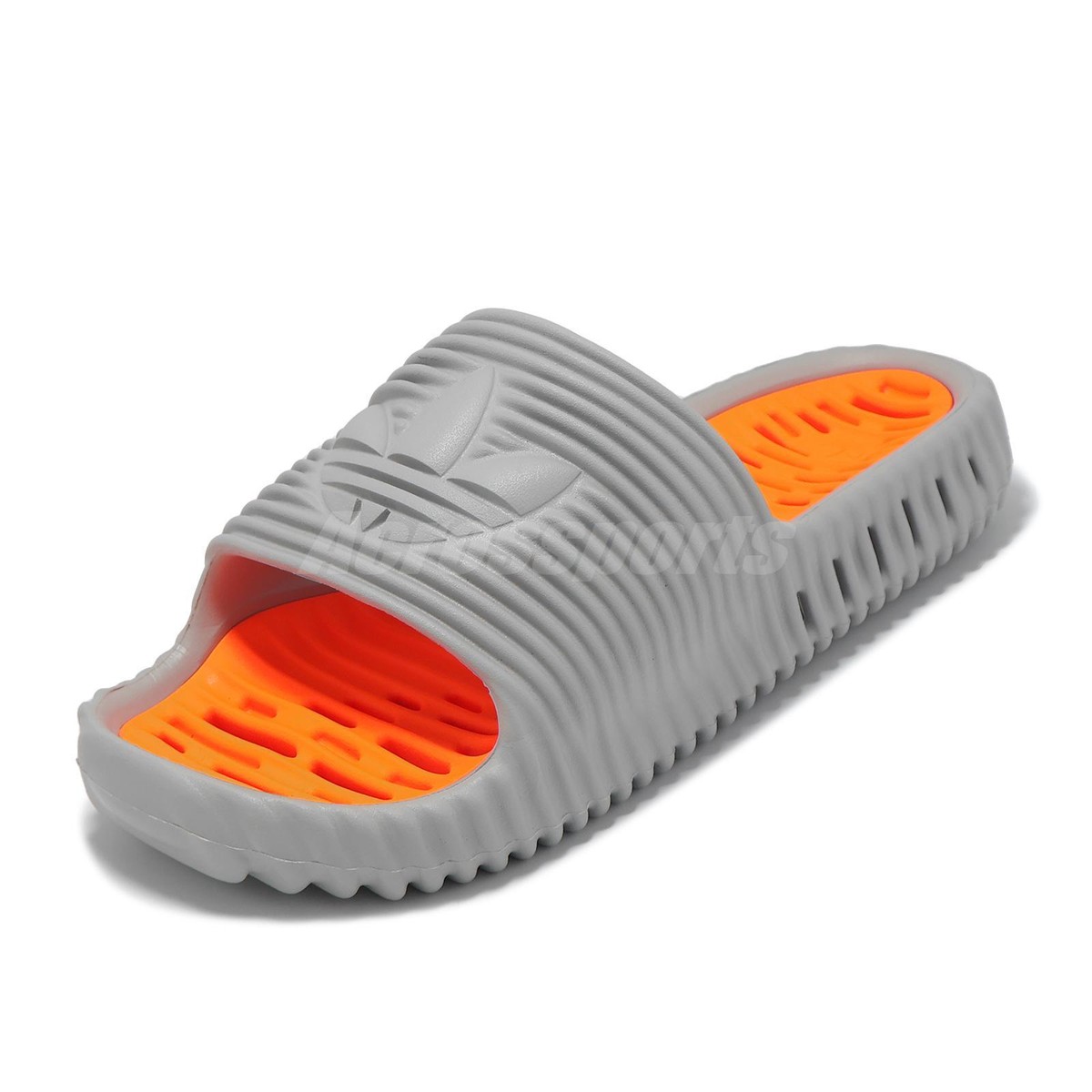 adidas Originals Adilette 25 Grey Solar Orange Men Unisex  display picture 2