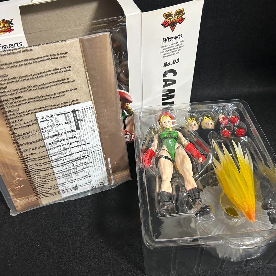SHFiguarts CAMMY No.03 フィギュア NEW Bandai Street Fighter S.H.Figuarts Cammy 145mm Action