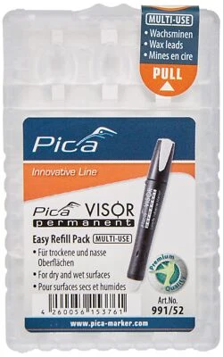 Pica Visor 4 Refills, White - Image 1 of 3