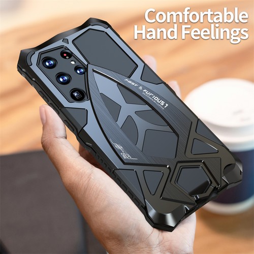 Funda metálica de protección de grado militar ultra resistente para Samsung S24 Ultra S25 - Imagen 6 de 15