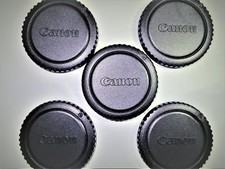 5 X CANON STYLE BODY CAPS for CANON EOS-BEST Quality- FAST U.S. SHIPPING