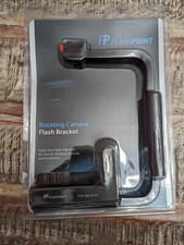 NEW Flashpoint Rotating Camera Flash Bracket
