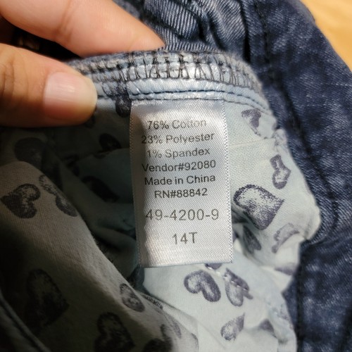 Denim 24/ 7 Womens Size 14 T Blue Denim Mid-Rise Jeans - Picture 7 of 12