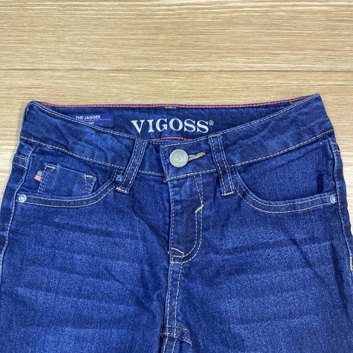 Pantalones Para Niñas Jóvenes Talla 7 De Mezclilla Ajustados Elásticos Casuales - Picture 7 of 19