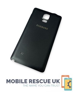 Original Akkudeckel Backcover hinten für Samsung Galaxy Note 4 N910F schwarz