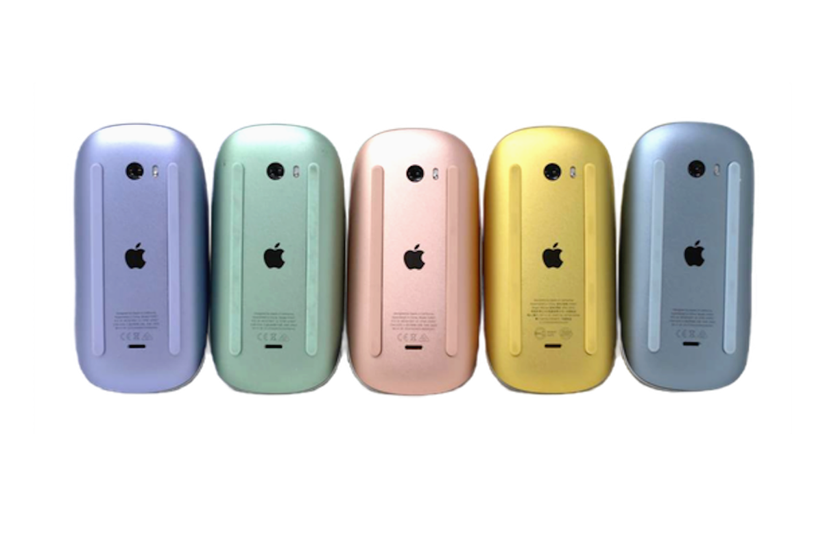 Apple Magic Mouse 2 A1657 Green Yellow Purple Blue Pink Apple Magic Mouse 2 A1657 Green Yellow Purple Blue Pink