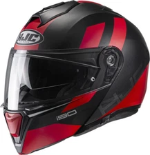 Helmet Modular HJC i90 Syrex mc1 Black Red Size XL Flip Up Helmet