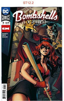 Bombshells United #7 2017 DC Batwoman Supergirl Wonder Woman Harley VF/NM st122