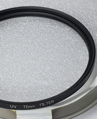 72mm UV Safety Protection Protector Glass Lens Filter For 72 mm Camera Lens