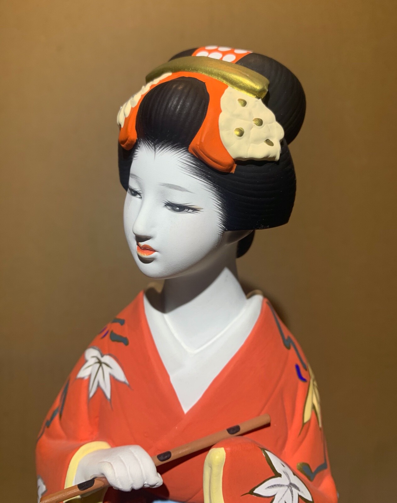 HAKATA GEISHA DOLL 1985 AUTUMN SONG MAIDEN Songs Seasons Hamilton