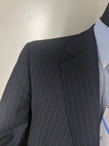 Brooks Brothers Vintage Italy Wool & Cashmere Suit 2 Btn Pleated Pants 43 Reg - Picture 3 of 12