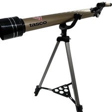 TASCO Telescope with Tripod Refractor Mounted Lightweight Easy Setup