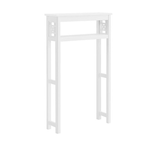 Derby Over Toilet Storage Shelf, 27 in. W x 44 in. H, White, Space-Saving Bat... - Picture 3 of 8