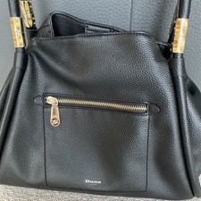 DUNE - Black Shoulder Bag - Gold Assets - Excellent Condition 