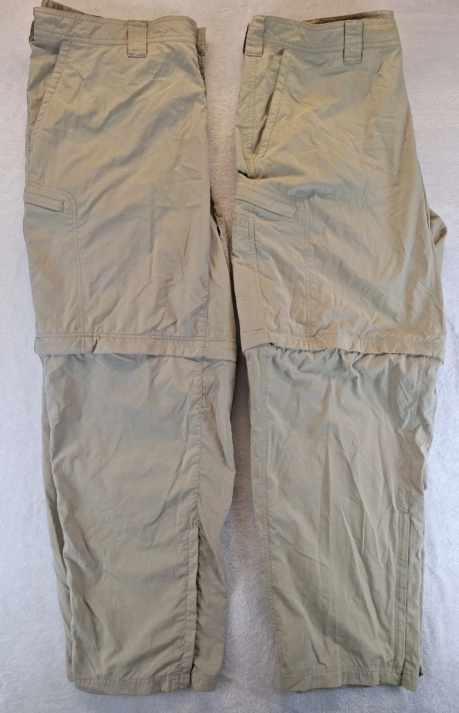 Exofficio Pants Mens 40x30 Convertible Lightweight Cargo Fishing Hiking 2 Pairs
