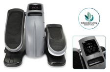 Medic Therapeutics Elliptical Trainer PRO with Remote Compact Portable Stepper