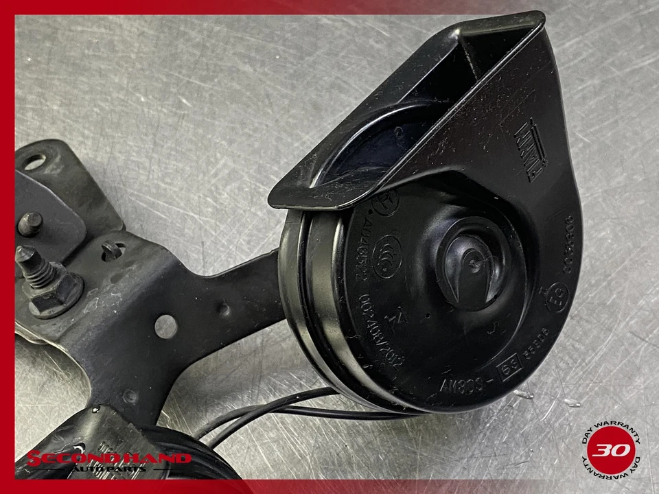 2009-2015 JAGUAR XF HIGH AND LOW TONE HORN SET OEM 2010 2011 2012 2013 2014 - Image 3 of 4