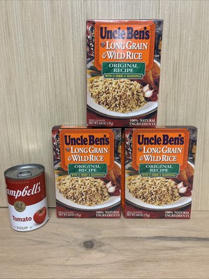 Uncle Ben's Original Long Grain Rice Discontinued Logo collectible Americana