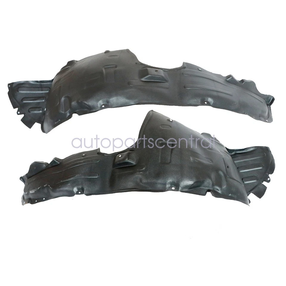 Front Inner Fender Liner Set Fits 2013-2016 Hyundai Genesis Coupe 2Pc - Imagem 3 de 4