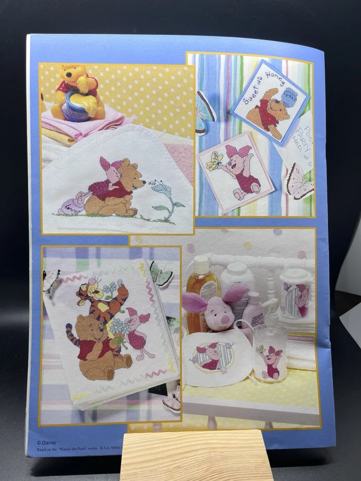 Pooh Baby Collection Cross Stitch 2000 Disney Pattern Booklet - Image 4 of 4
