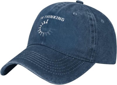 Funny Sayings I'm Thinking Chess Pieces Chess Personalized unisex baseball cap