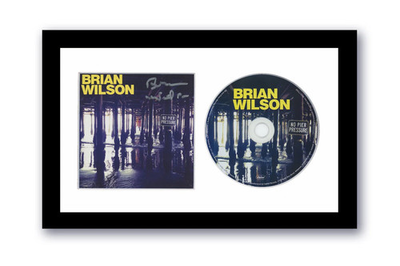 #ad Beach Boys Brian Wilson Autographed Signed 7x12 Framed CD Pier Pressure ACOA 4 $359.99