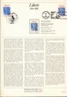 US FRANCE 1986 STATUE OF LIBERTY 2224 FDC FRENCH CARD
