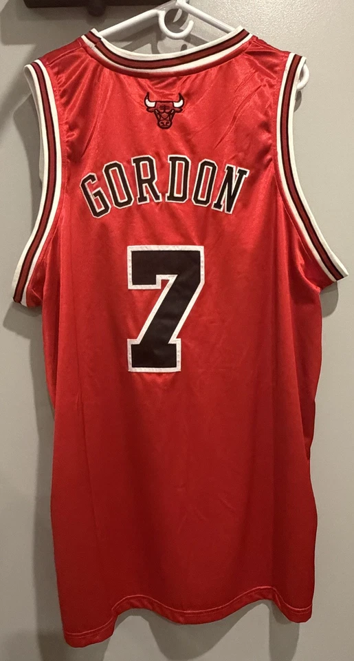 Camiseta Auténtica BEN GORDON Chicago Bulls Adidas 52 XXL 2XL No Swingman Jordan Foto 4 de 4