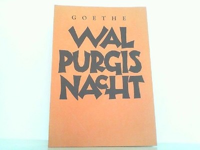 Faust I. Walpurgisnacht. Mit Lithografien von Rudolf Koch. Goethe, Johann Wolfga