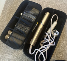 Shark Beauty Hair Styling Set with Barrel & Brush Attachments, Storage Case