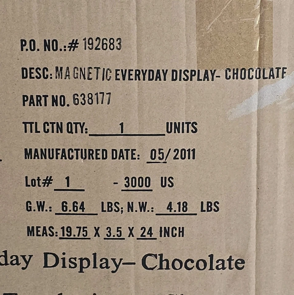 Creative Memories Everyday Display Board Chocolate RARE 19.75" X 24" NEW 2011 - Image 4 of 4
