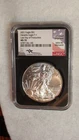 2021 TY1 NGC MS70 JOHN MERCANTI SILVER EAGLE LAST DAY OF PRODUCTION $1 COIN!