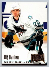 Ulf Dahlen #192 1994 Fleer Ultra San Jose Sharks Hockey Card NHL