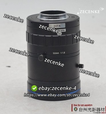 1PCS USED 100% Test Myutron U-TRON HF5018V 50mm f1.8