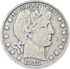 1915-D Barber Half Dollar