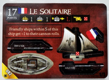 Pirates CSG Pocketmodel  - CC - LE SOLITAIRE (#082) | Rare Ship Wizkids
