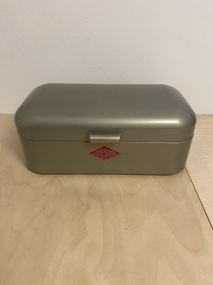 Wesco Brotkasten Silber Grau 