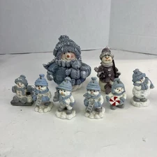 8 Christmas Snowmen - Snow Buddies Encore Group D