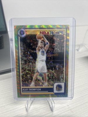   2023-24 Hoops Premium Stock - Klay Thompson Multi Wave Prizm SP #255