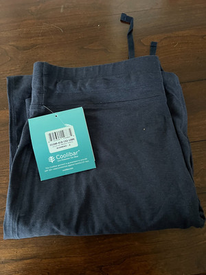 Coolibar Windley Beach Pants Small, SPF 50+ Navy Blue - New With Tags