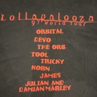 Lollapalooza Vintage 1997 World Tour Black XL tshirt Tool Devo Korn Marley more — photo 8