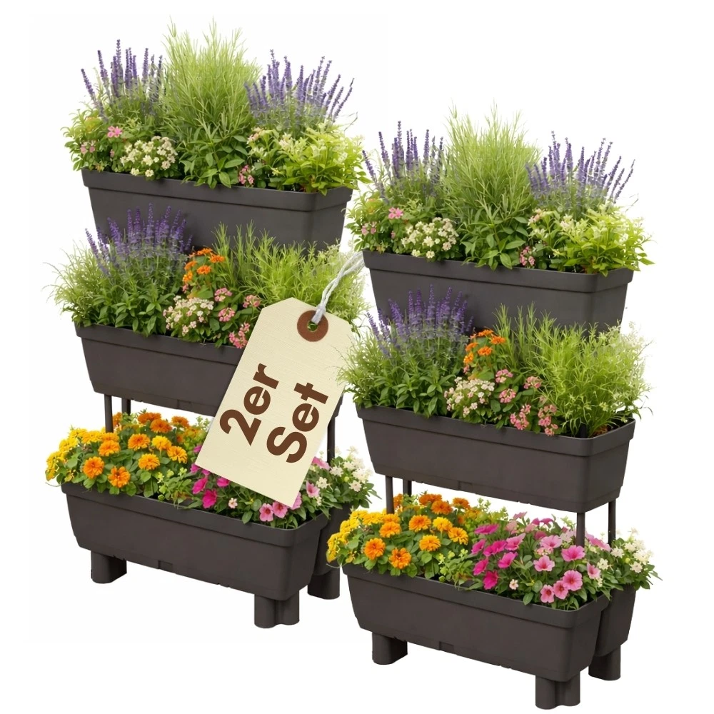 blumenkasten schutz Kunstpflanzen | Künstlicher Blumenkasten mit UV-Schutz - Sunny