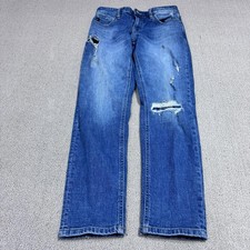 KanCan Jeans Blue Distressed Skinny Pockets Women  s Size 24