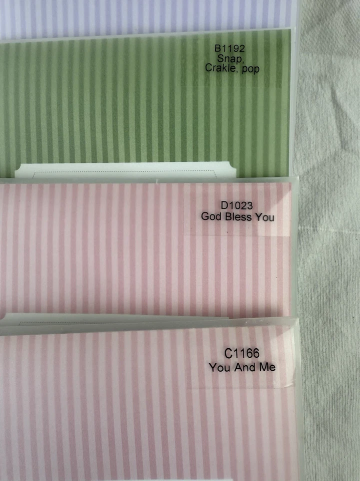 Лот из 24 наборов марок Close To My Heart CTMH My Acrylix в пакетах детский праздник - Изображение 3 из 4