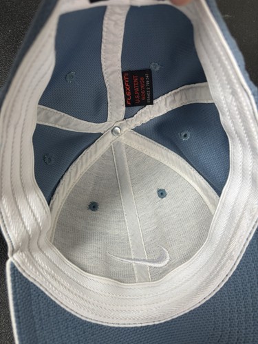 Nike Golf Hat Cap Blue S/M Golfing Sports Hat Cap Baseball Cap - Picture 10 of 12